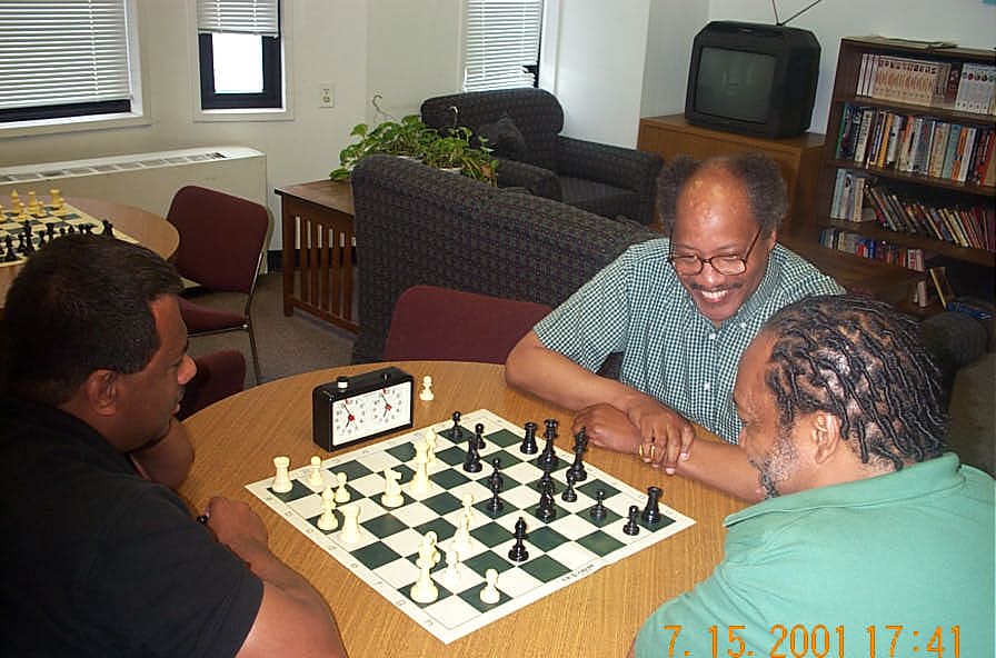 man playing chess sketch