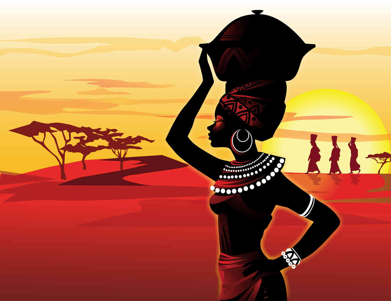 Black Queen Powerful Chess African American Women Digital Art by