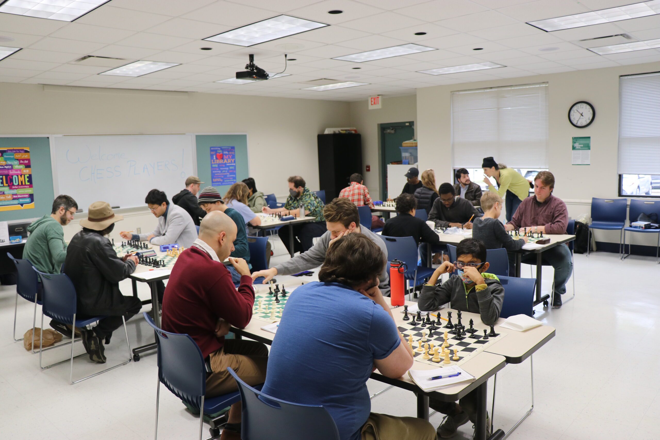 Milton Open Chess Tournament U-14 2023, Milton Public Library, 11 March