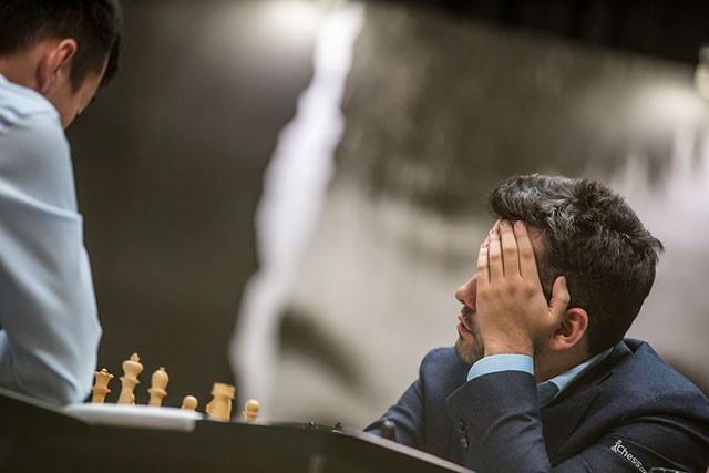 Caruana Scores 1st Ever Classical Win vs. Nepomniachtchi 