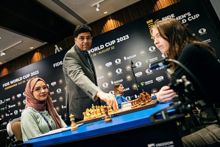 World Chess Cup 2023 in Baku, Azerbaijan brings already surprises. Download  all players FREE.