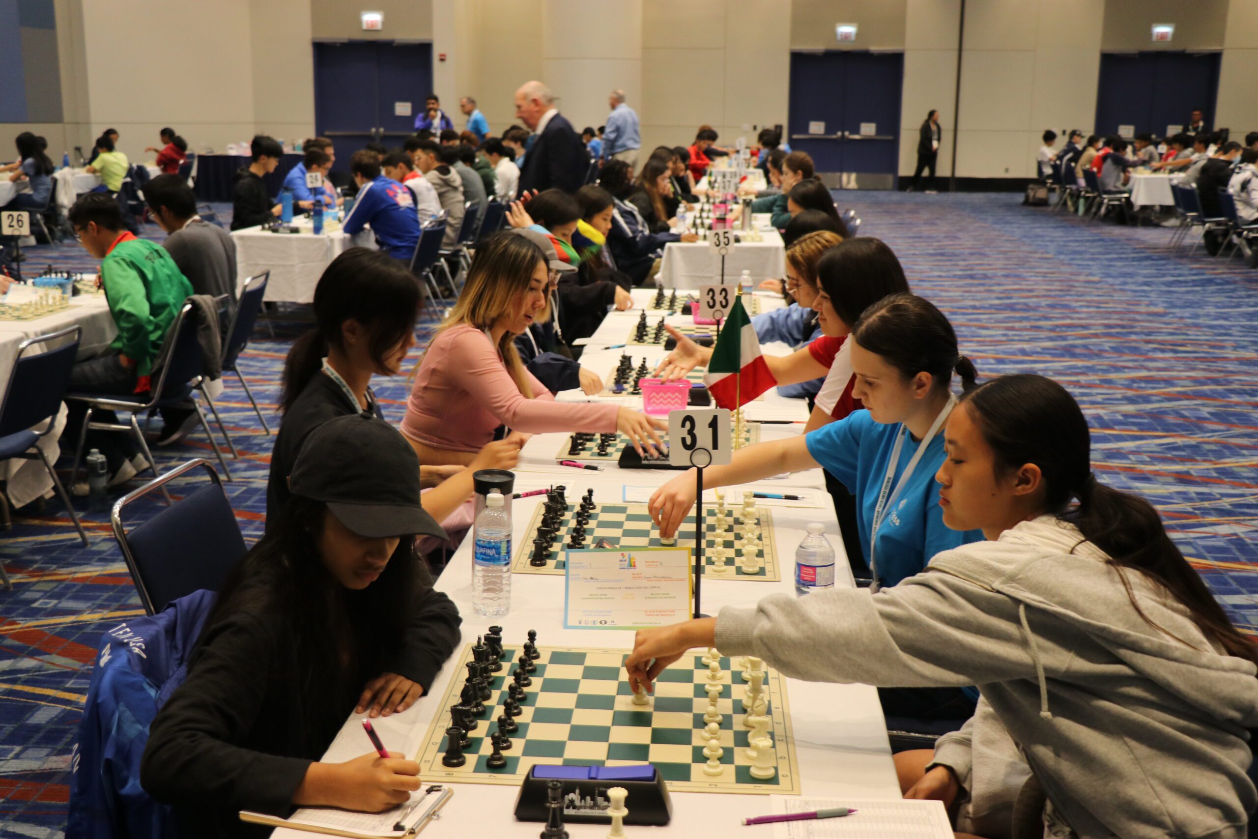 Flash Report: U.S.A. Takes Gold at XXXIII Pan-American Youth Chess Festival