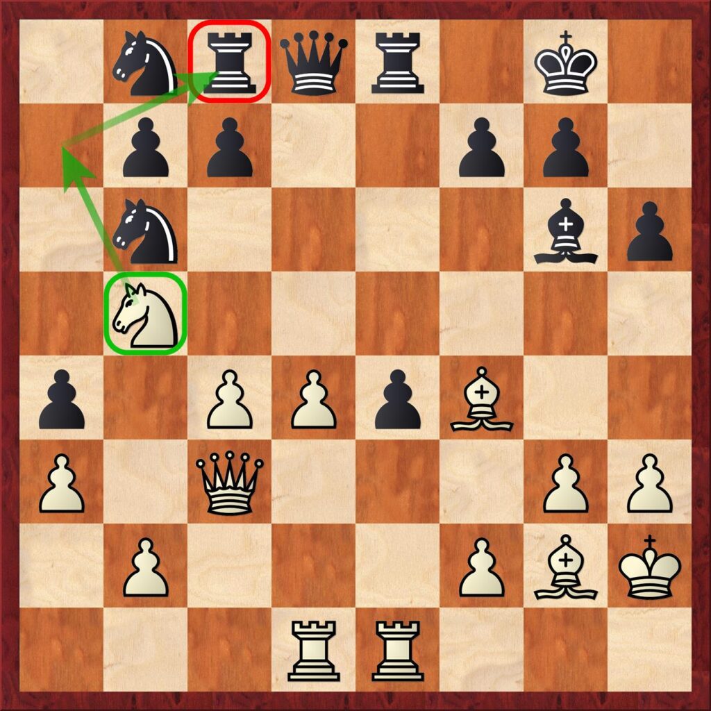 Why did Ding spurn 26.Na7? He said he didn't see it, but sometimes when a player has an overwhelming position and grabs material, they lose momentum and allow the opposition a chance to fight harder. White's knight on b5 is much more valuable than that rook on c8. 