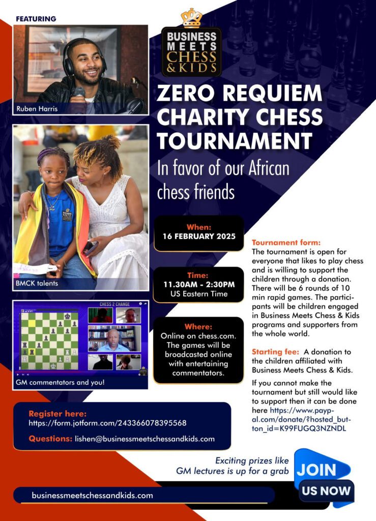 Zero Requiem Charity Chess Tournament