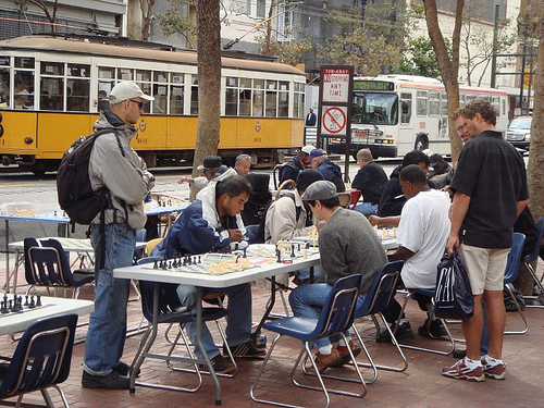 Don't waste your time playing checkers when you can play chess ♟️  #SantaBarbara #PaseoNuevo #SBLiving #CentralCoast #Weekend