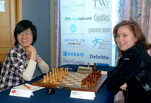Judit Polgar signs up for the 4th London Chess Classic 2012 ~ Chess  Magazine Black and White