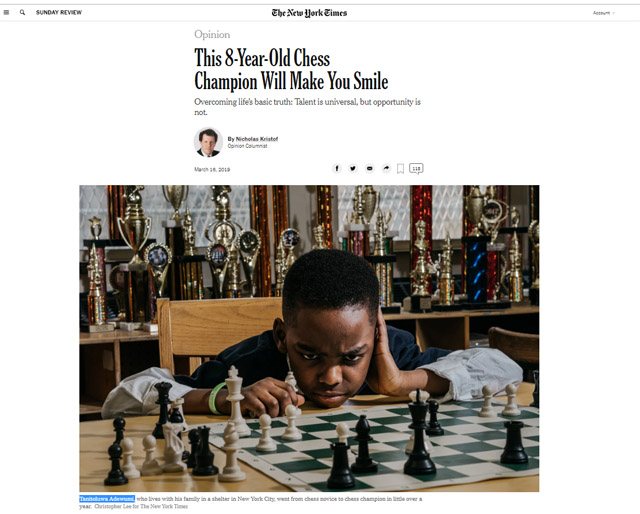 THE NATIONAL CHESS CHAMPIONSHIP OF NIGERIA: HISTORY IN THE MAKING