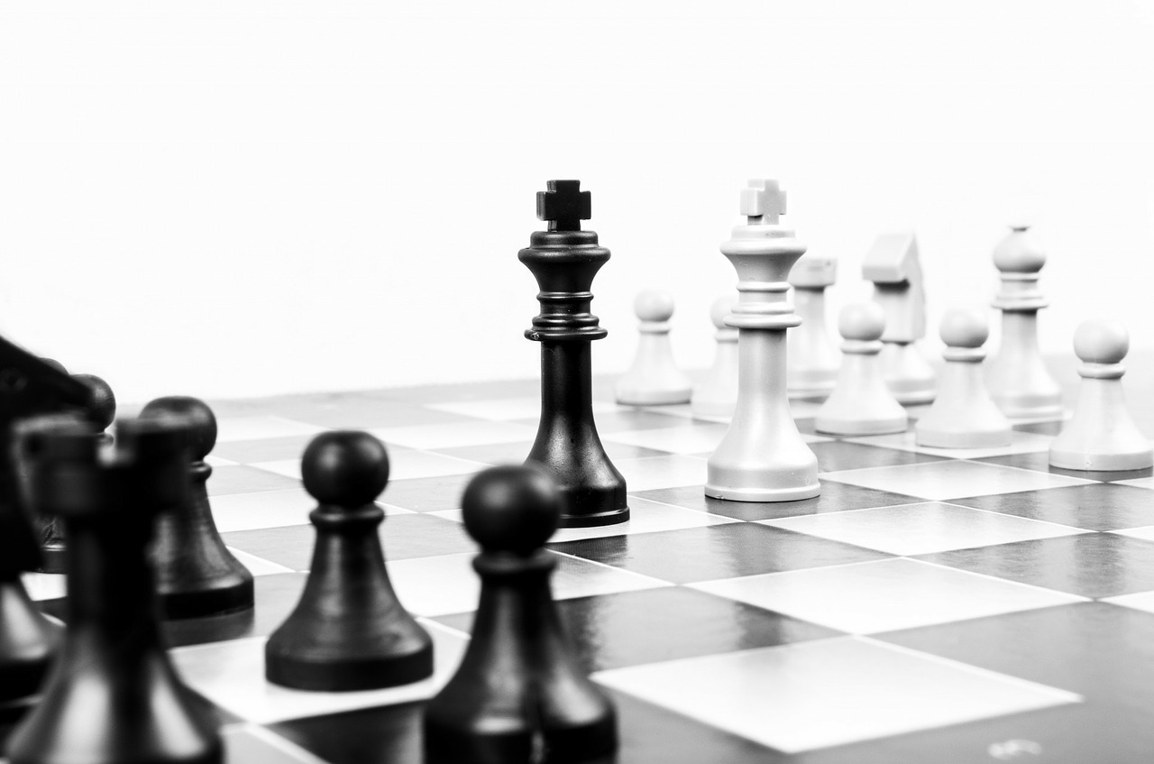 FIDE Elections: Kasparov's Team ~ Chess Magazine Black and White