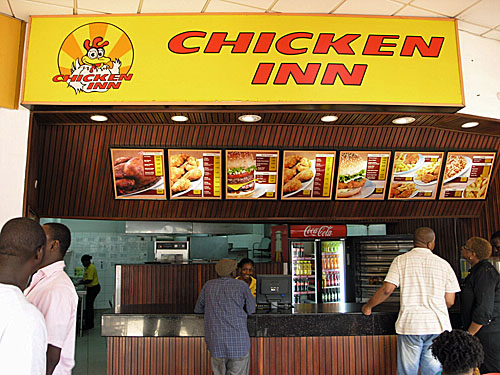 Chicken Inn. Didn't eat here. I was taken for a drive and I found... 