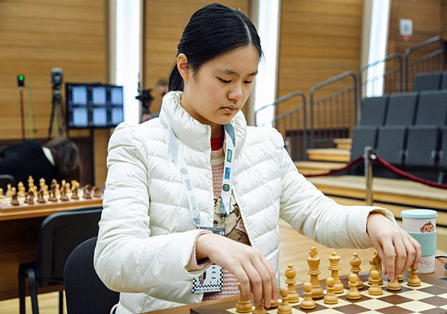 Women's World Chess Championship Match 2013 between the current World  Champion Anna Ushenina of Ukraine and her challenger, H…