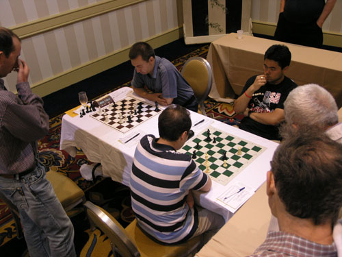 Mikalevski ponders Kamsky's next move while Nakamura-Najer reaches the climatic stage.